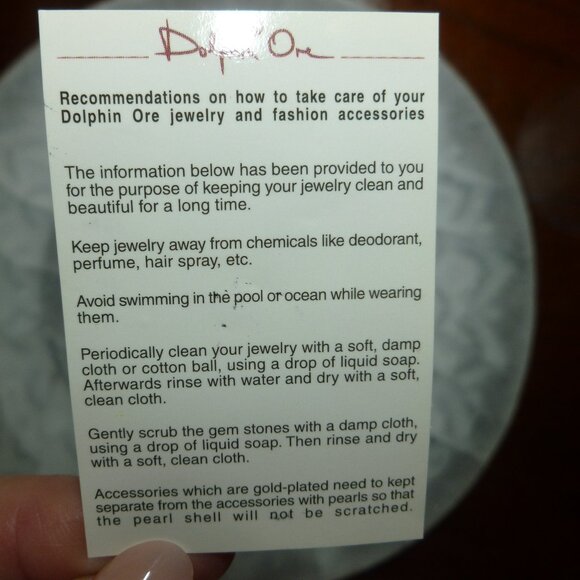 18K EP Gold Lapis Lazuli Cubic Zirconia Ring Size 8 - Picture 12 of 12